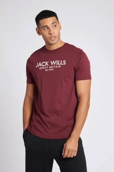 Футболка Карнаби Jack Wills, красный