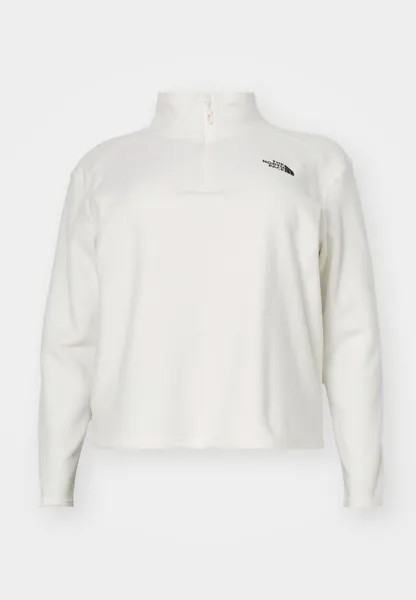 Флисовый свитер PLUS GLACIER CROP The North Face, цвет white dune