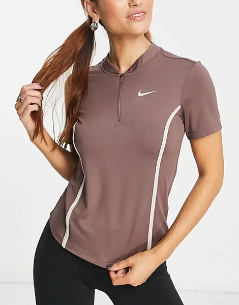 Сливовая футболка Nike Running Air