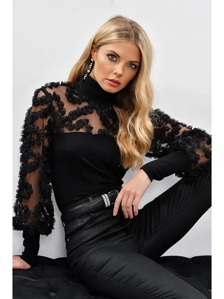 Блуза Cool and sexy, черный