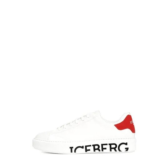 Сникерсы кожаные с логотипом Iceberg RU 40.5 / EU 41 / 41