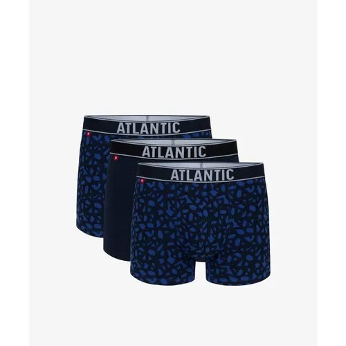Трусы Atlantic, 3 шт., размер XL, голубой, синий