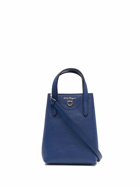 Salvatore Ferragamo мини-сумка с декором Gancini
