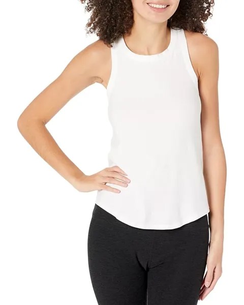 Майка Beyond Yoga Featherweight Keep It Moving Tank, цвет Cloud White