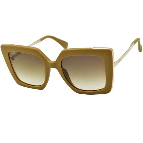 Солнцезащитные очки Max Mara MM0051, горчичный, желтый