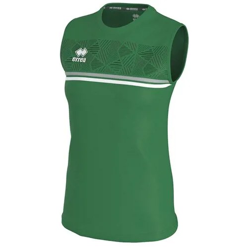 Футболка женская ERREA FM880S05850 SINGLET DIVINA AD полиэстер зеленый цвет зеленый размер L