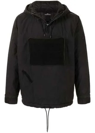 Stone Island Shadow Project куртка с накладным карманом и капюшоном