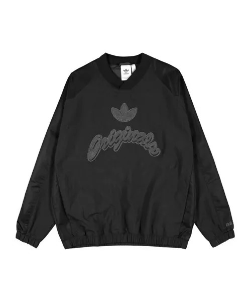 Поповер толстовка Adidas Originals, черный