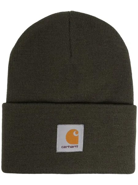 Carhartt WIP шапка бини с нашивкой-логотипом