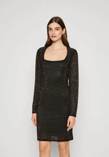 Коктейльное платье LS RHINESTONES EMILI Guess, черный