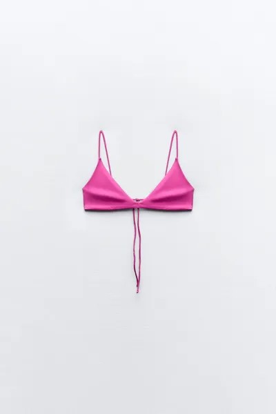 Топ купальник Zara Bikini, розовый