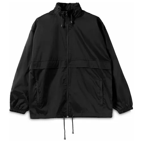 Куртка спортивная B&C collection, размер L, чёрный