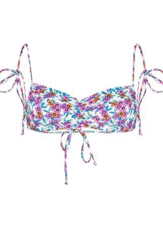 Frankies Bikinis лиф бикини с цветочным принтом