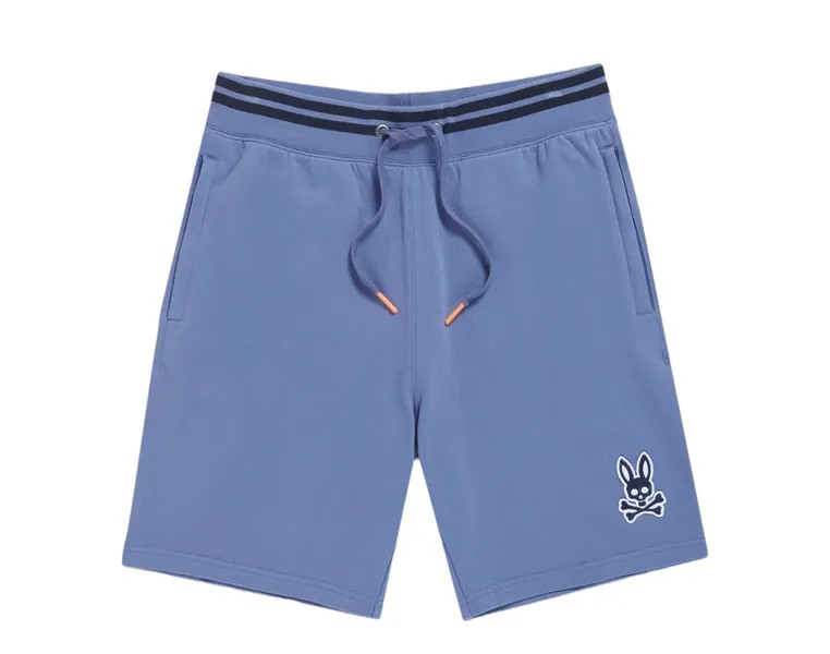 Синие мужские шорты Psycho Bunny Liam Bal Harbour B6R114S1FT-BHA, синий