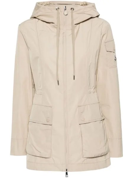 Moncler парка Leandro, нейтральный цвет