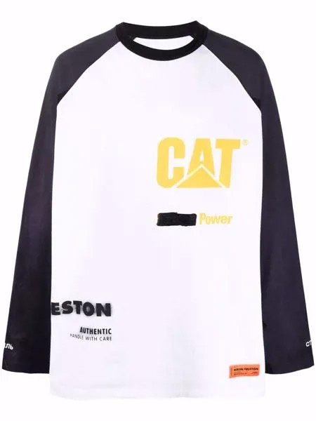 Heron Preston x Caterpillar long-sleeve T-shirt