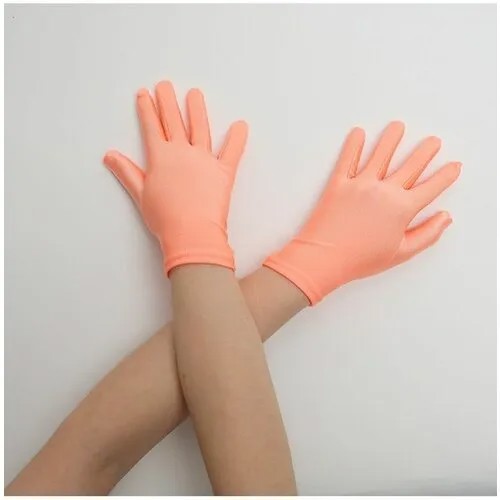 Перчатки Liola, размер 5.5, оранжевый