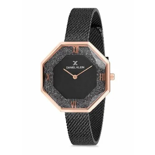 Наручные часы Daniel Klein, черный, золотой