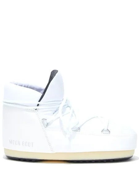 Массивные ботинки со шнуровкой Moon Boot, белый