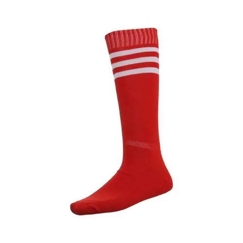 Гетры футбольные, комплект 3 шт., размер 37-39, цвет красный, ONLITOP