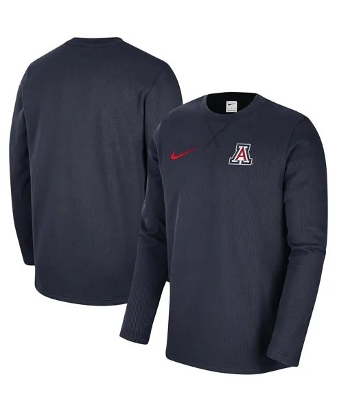 Мужской темно-синий пуловер Arizona Wildcats свитшот Nike