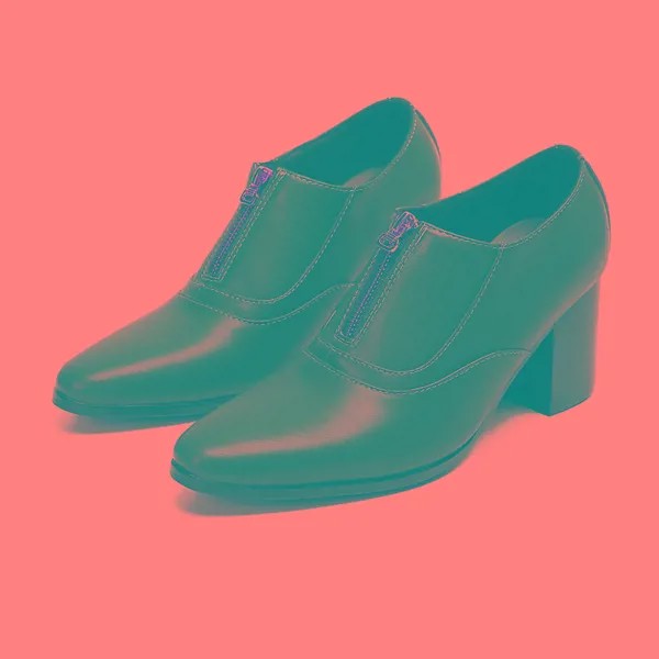 Туфли мужские на высоком каблуке, натуральная кожа, карамельные цвета, вечерние классические ботинки на молнии, танцевальные короткие сапоги, в британском стиле