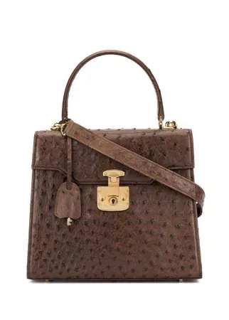 Gucci Pre-Owned сумка Lady Lock с ручкой и ремнем