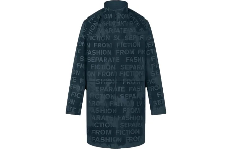 LOUIS VUITTON Мужской Тренч, цвет Blue