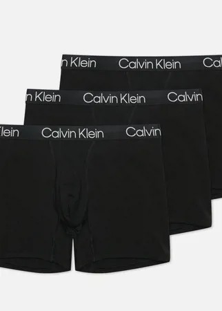 Комплект мужских трусов Calvin Klein Underwear 3-Pack Boxer Brief, цвет чёрный, размер M
