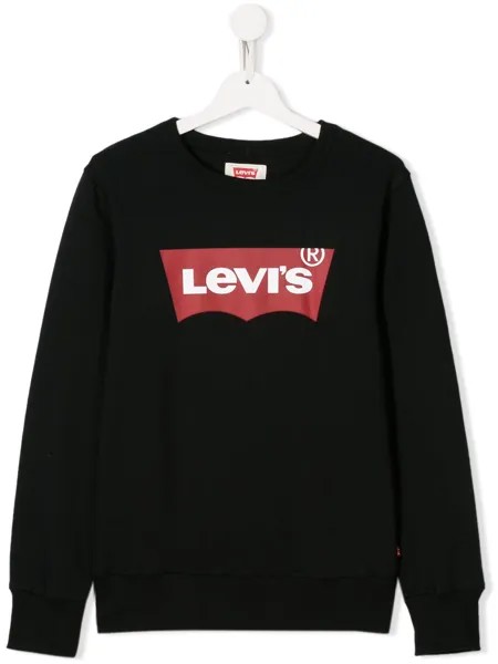 Levi's Kids толстовка с нашивкой-логотипом