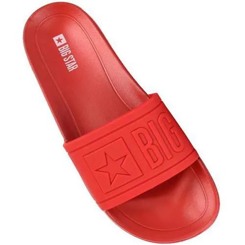 Шлепанцы Big Star Int1147B, красный