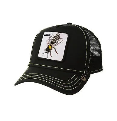 Сетчатая кепка Goorin Bros Snapback Animal Farm Trucker Hat (черный/королева пчел)