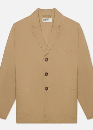 Мужской пиджак Universal Works London Twill, цвет бежевый, размер XL