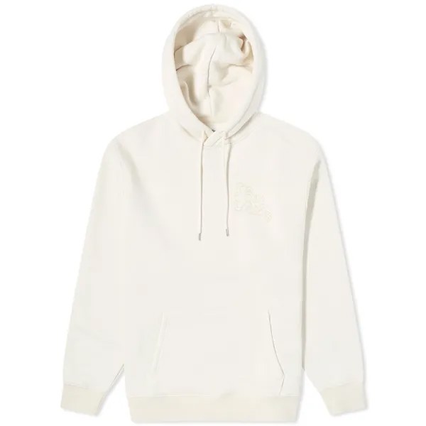 Худи Soulland Riko Beaded Logo Hoodie, цвет Off White
