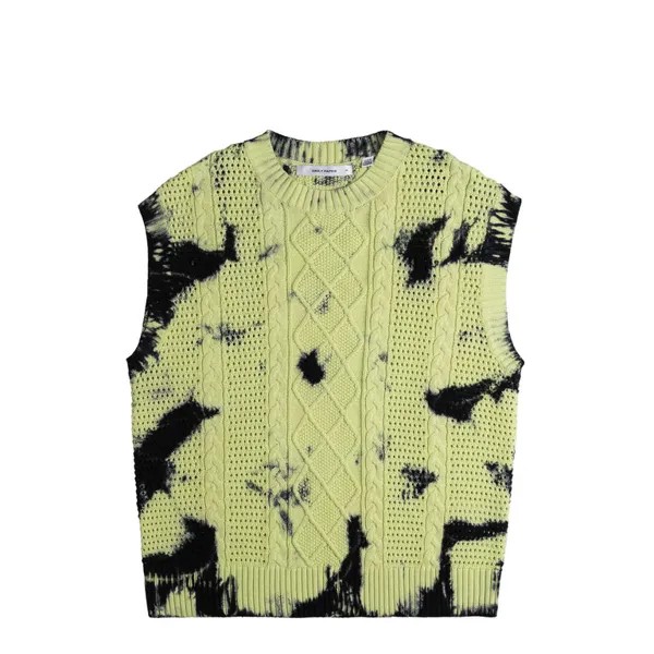 Жилет Xois Crochet Vest Daily Paper, зеленый