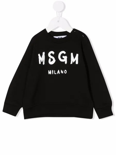 MSGM Kids толстовка с логотипом