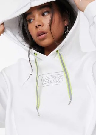 Белое худи Vans-Белый