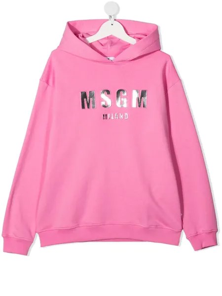MSGM Kids худи с логотипом