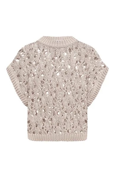 Хлопковый жилет Brunello Cucinelli