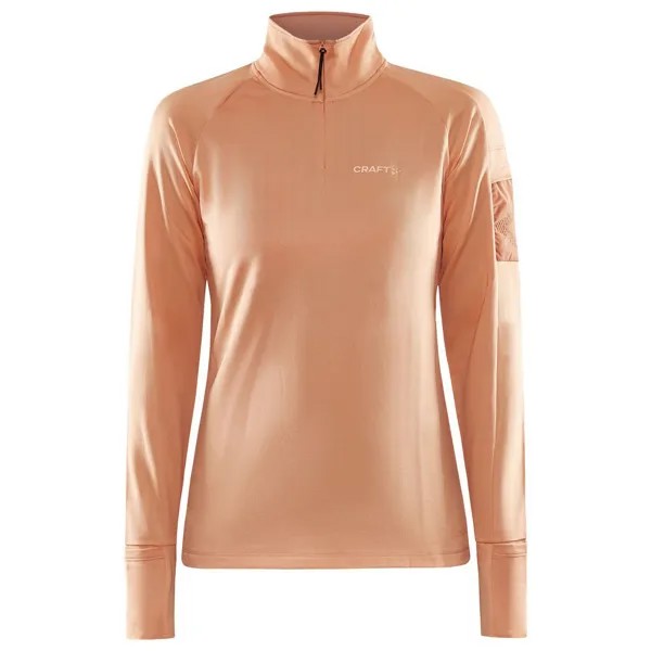 Спортивная футболка Craft ADV Subz half zip, оранжевый