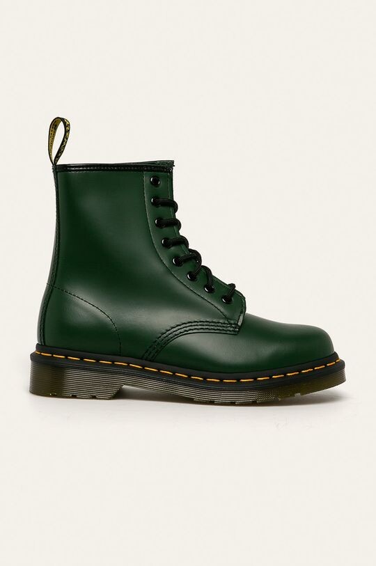 Ботинки Dr. Martens, зеленый