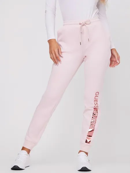 Спортивные брюки женские Guess Q1YQ12R6C71 розовые M