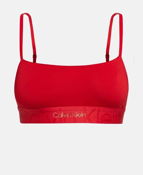 Бралетт Calvin Klein Underwear, светло-красный