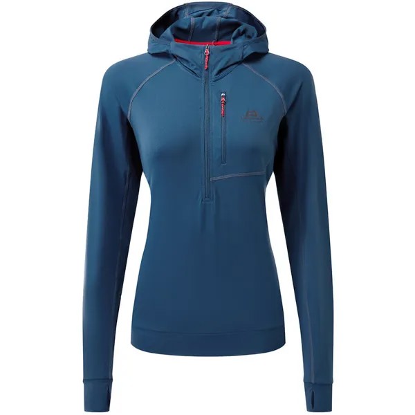 Женская худи на молнии Aiguille Mountain Equipment, синий