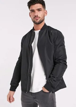 Черный бомбер New Look