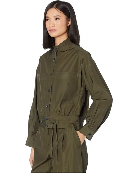 Рубашка Jason Wu Patch Pocket Military Shirt, цвет Military Green