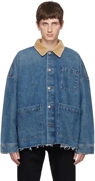 Синий - Джинсовая куртка JW Anderson Edition Marin A.P.C.