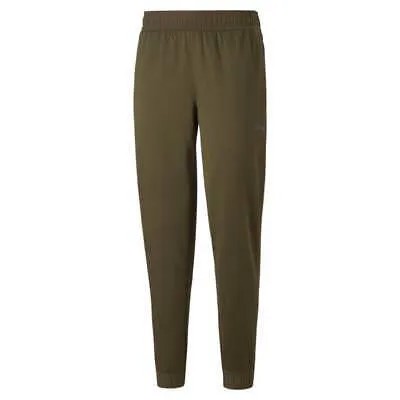 Брюки-джоггеры Puma Fit Pwrfleece Training мужские зеленые 52212562