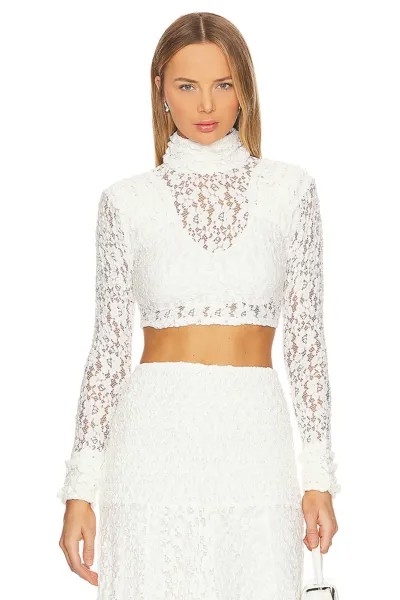 Топ Alexis Scarlette Crop, цвет Blanc