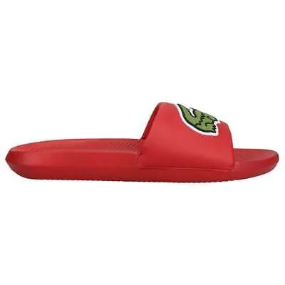 Мужские повседневные сандалии Lacoste Croco Slide размера 12 M 38CMA0073-T2Q